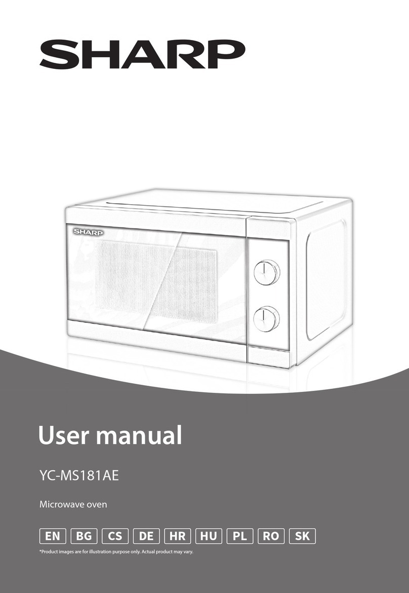 Sharp YC-MS181AE Manuel utilisateur