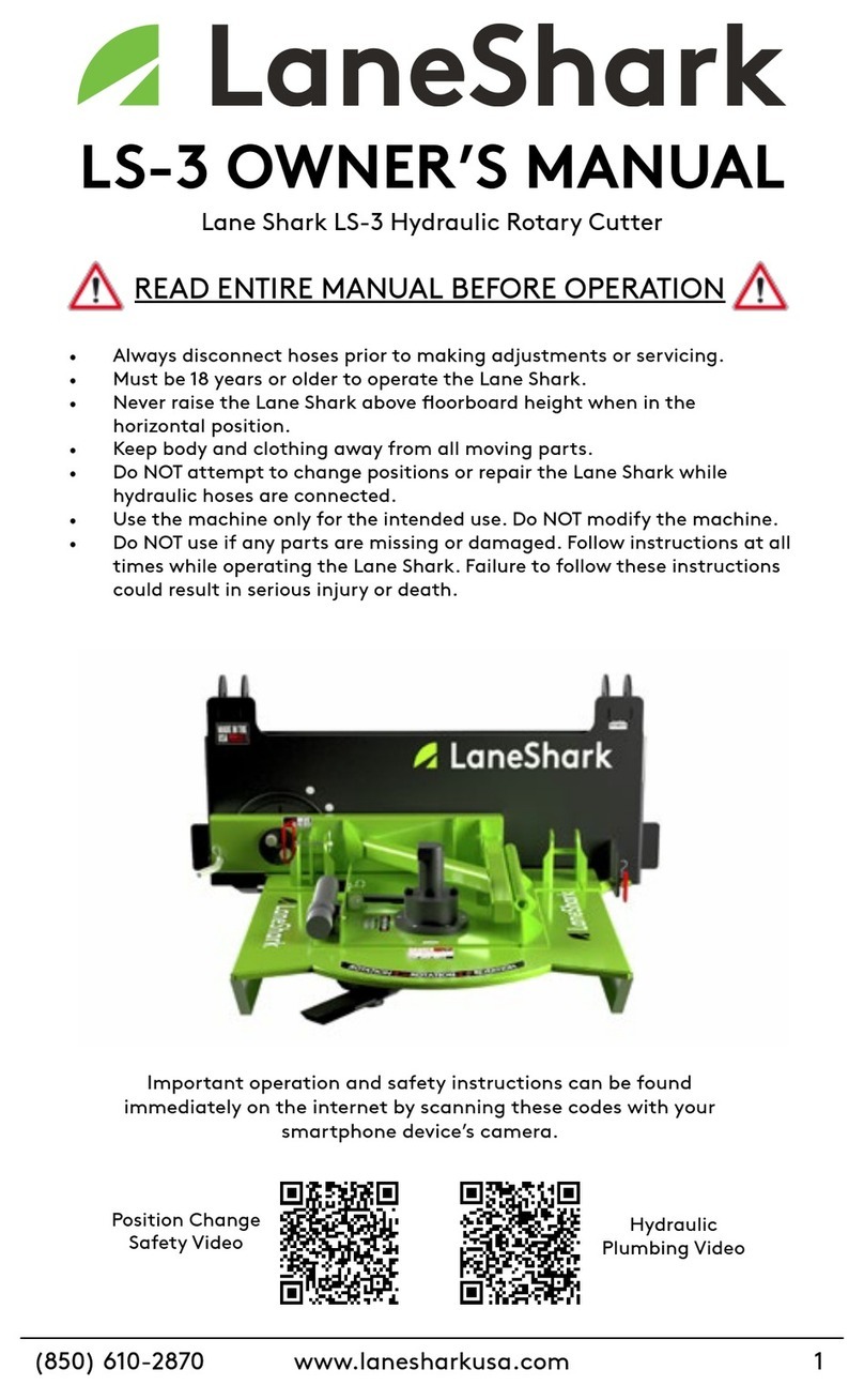 LaneShark LS-3 Manuel utilisateur