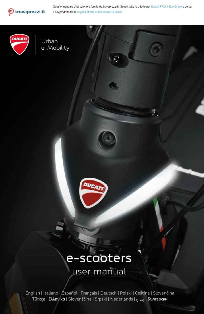 Ducati PRO-1 Manuel utilisateur