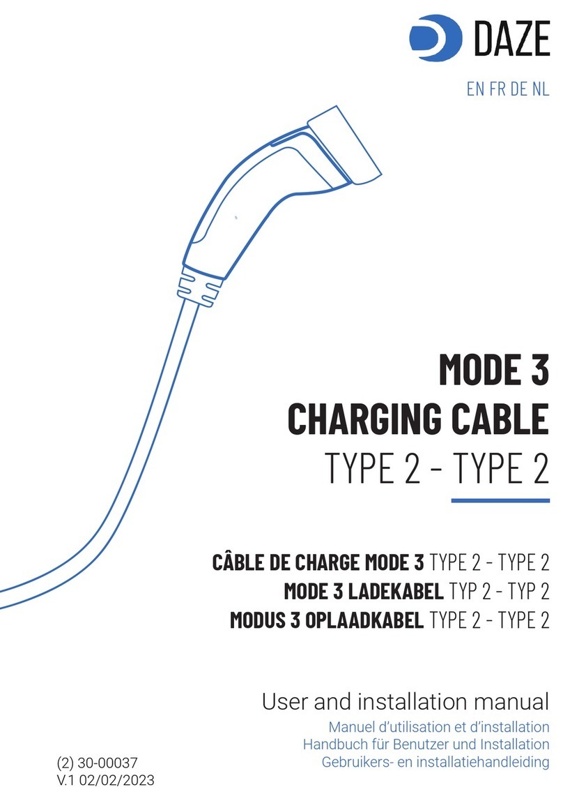 DAZE MODE 3 Manuel d'utilisation