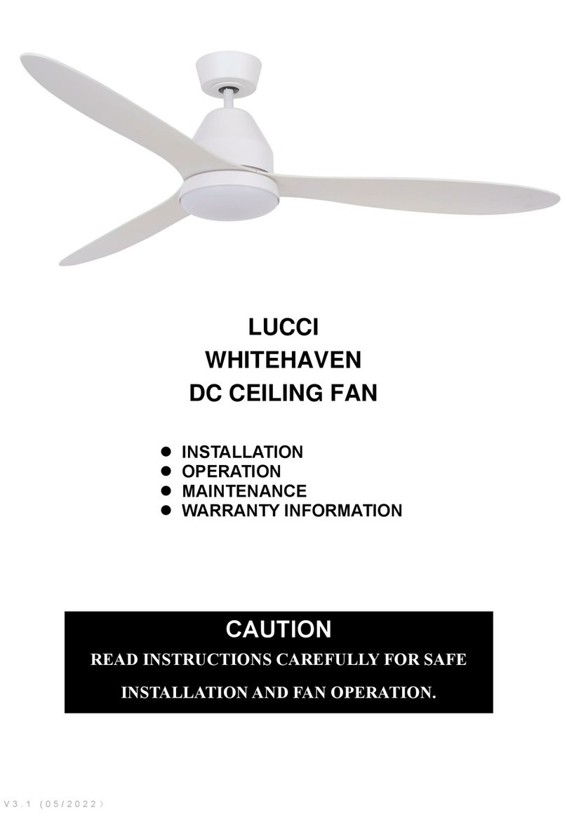 LUCCI WHITEHAVEN Manuel utilisateur