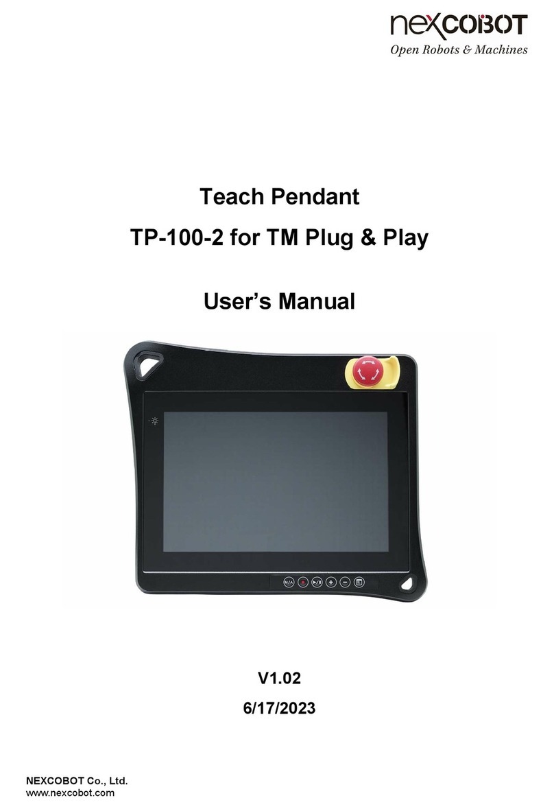 NEXCOBOT TP-100-2 Manuel utilisateur