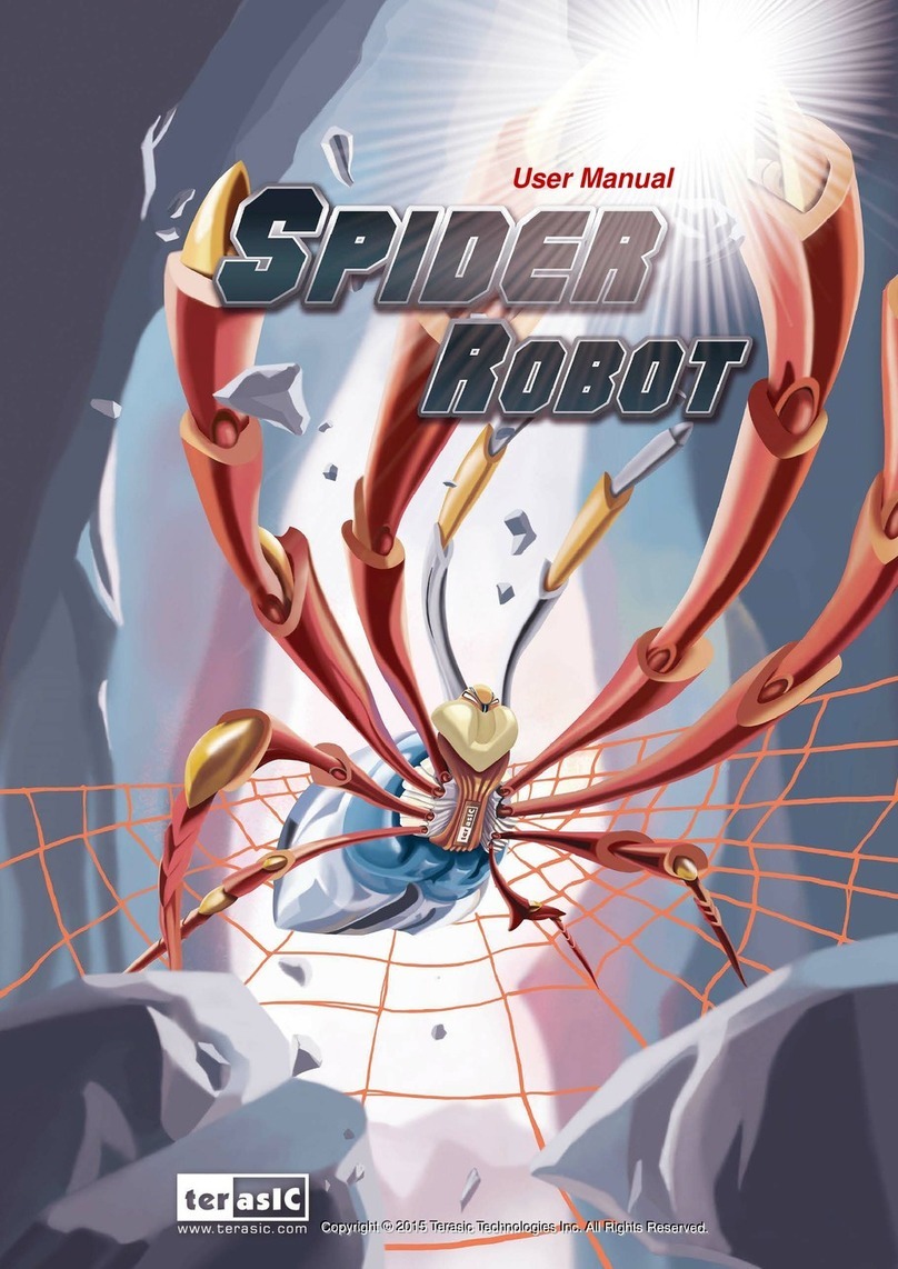 Terasic SPIDER ROBOT Manuel utilisateur Terasic SPIDER ROBOT Manuel utilisateur
