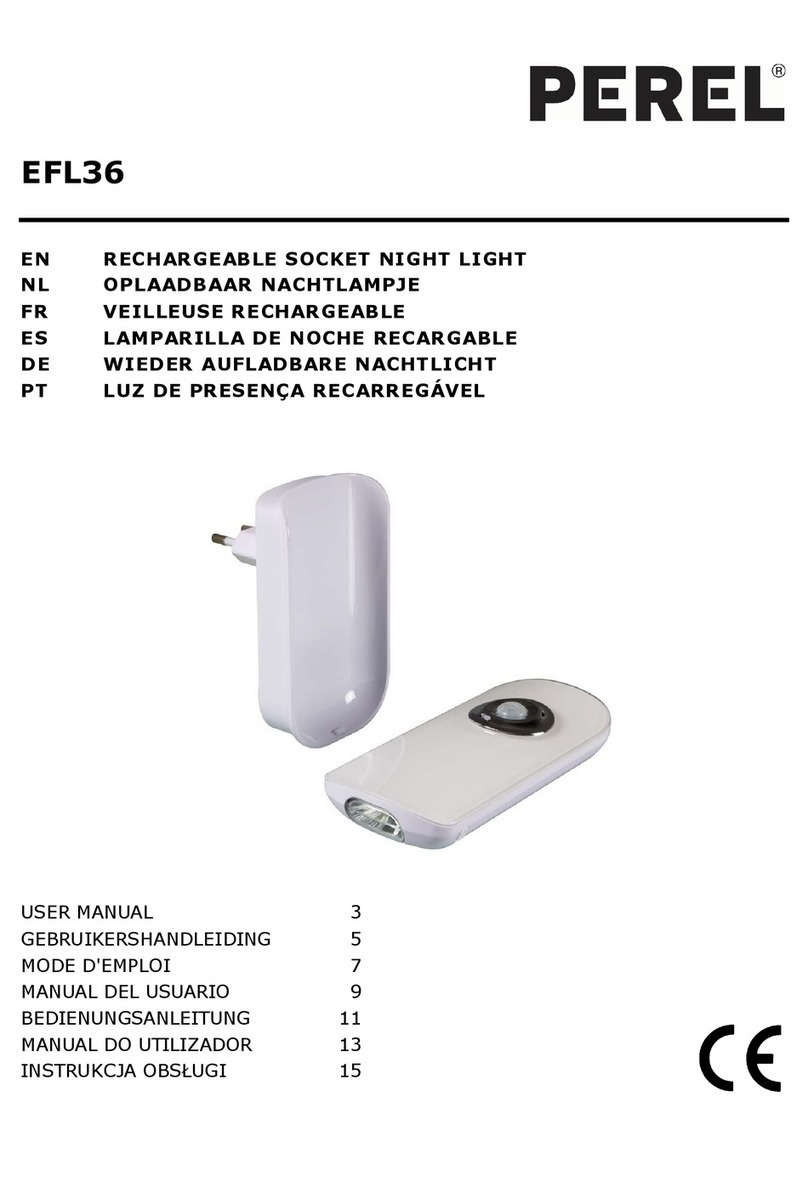 Perel EFL36 Manuel utilisateur