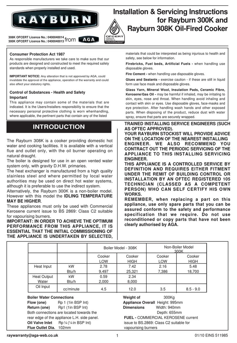 Rayburn Cookmaster 300K Note de version