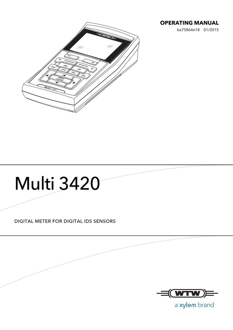 wtw Multi 3420 Manuel utilisateur