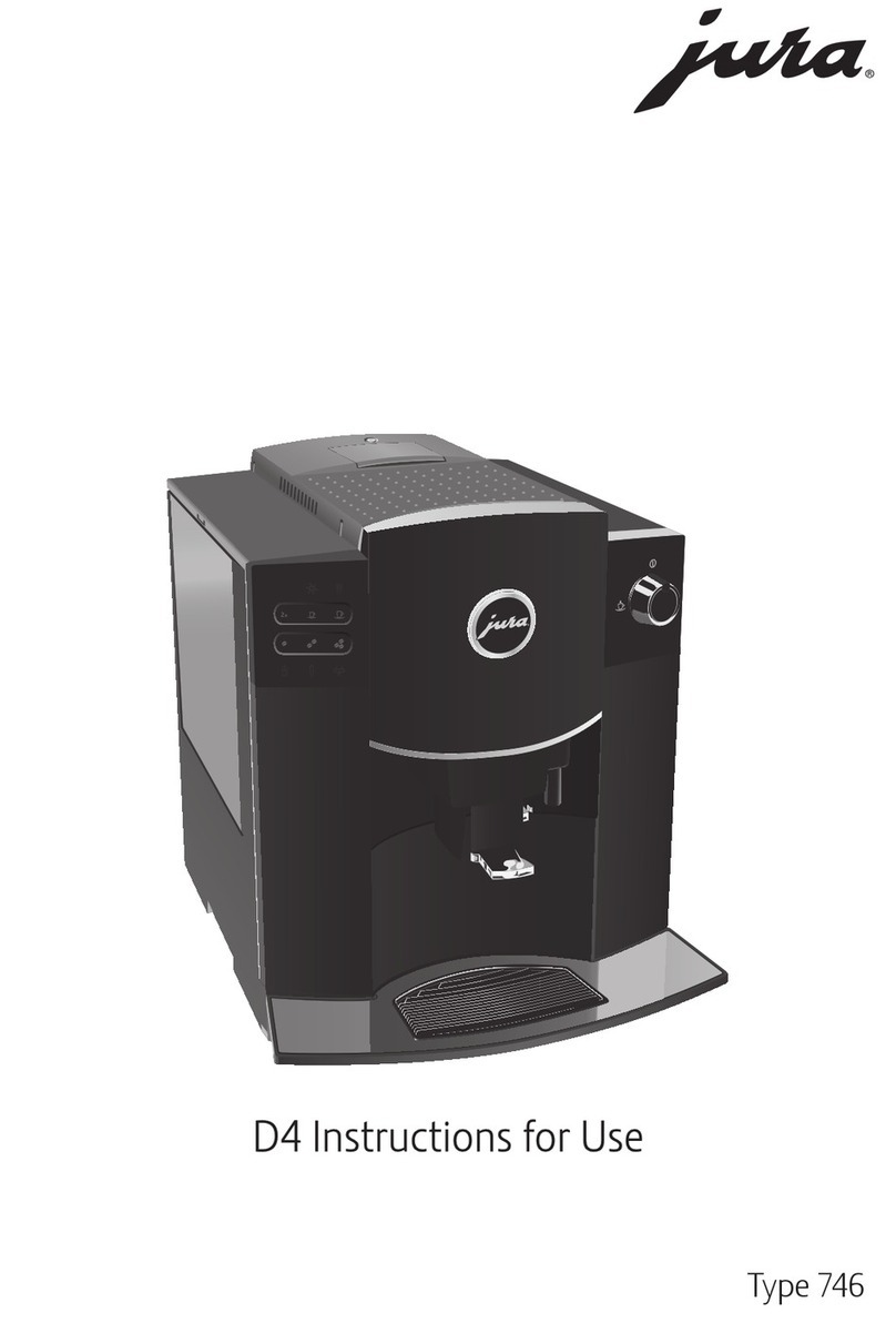 Jura 746 Manuel utilisateur