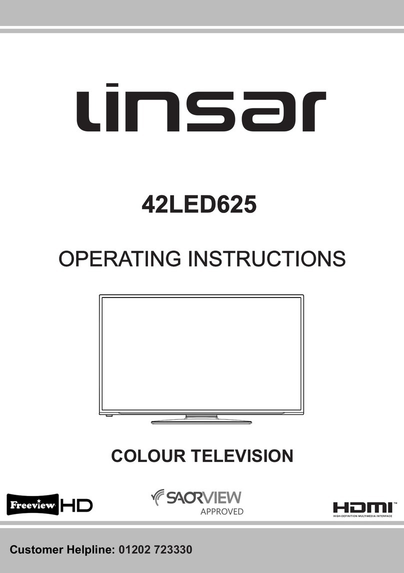 Linsar 42LED625 Manuel utilisateur