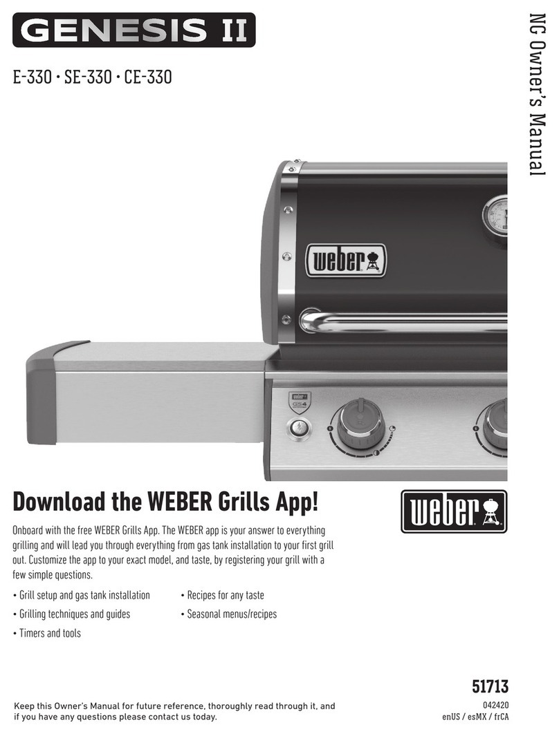 Weber SE-330 Manuel utilisateur