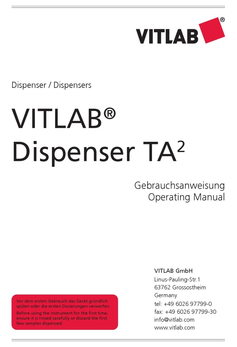 Vitlab TA2 Manuel utilisateur