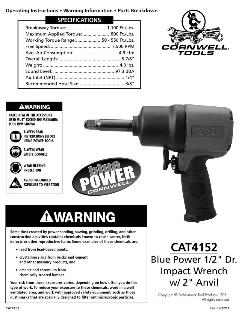 Cornwell Tools CAT4152 Manuel utilisateur