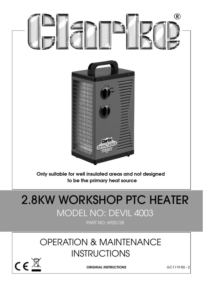 Clarke DEVIL 4003 Mode d’emploi Clarke DEVIL 4003 Mode d’emploi
