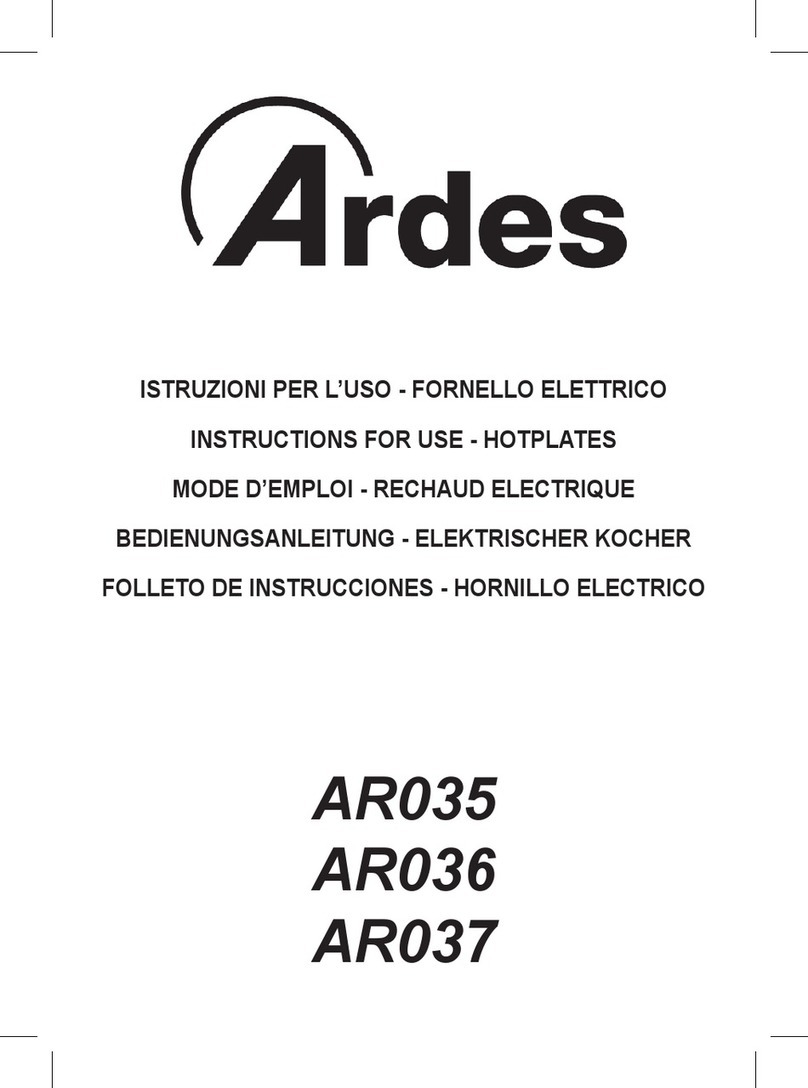 ARDES AR035 Manuel utilisateur