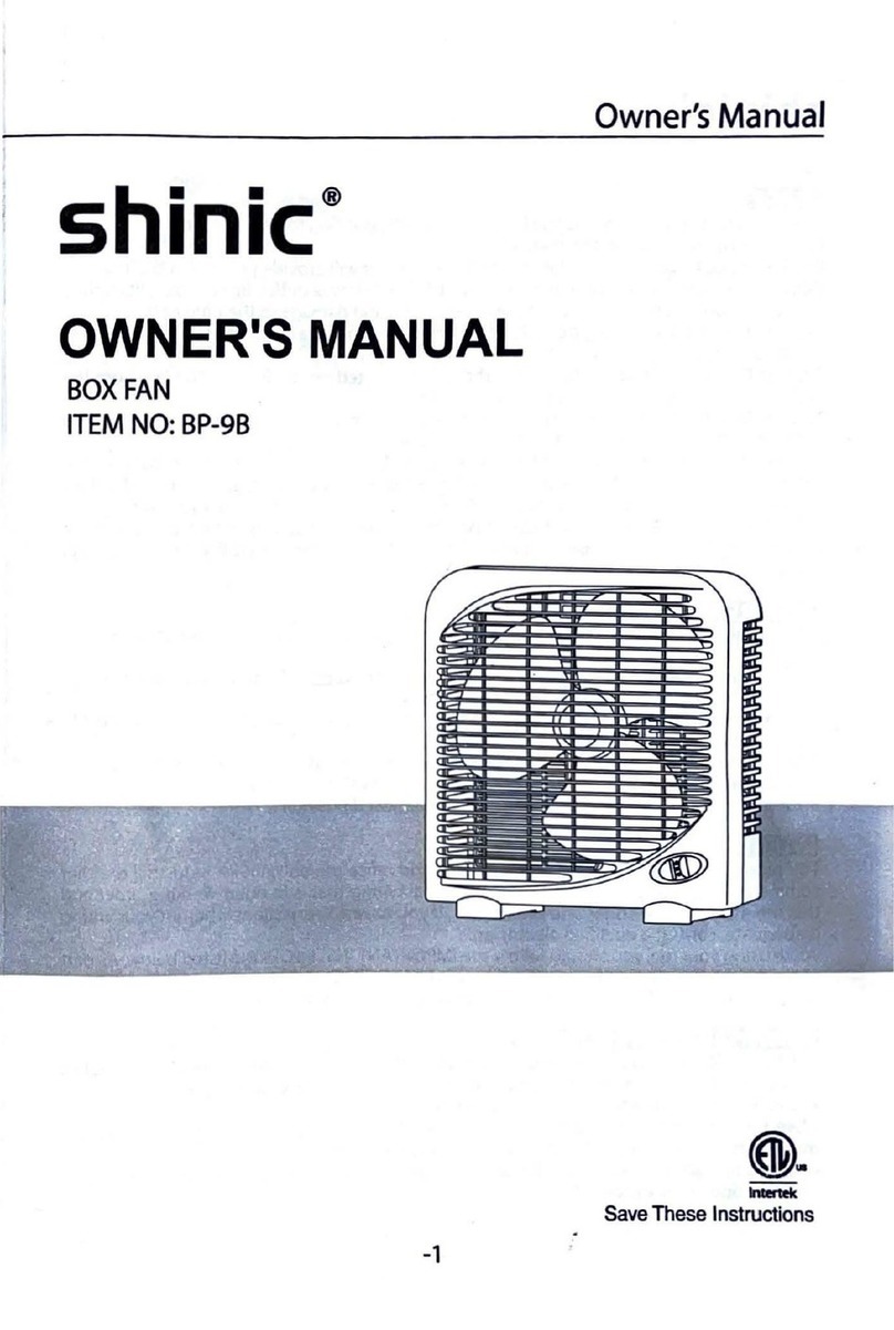 Shinic BP-9B Manuel utilisateur