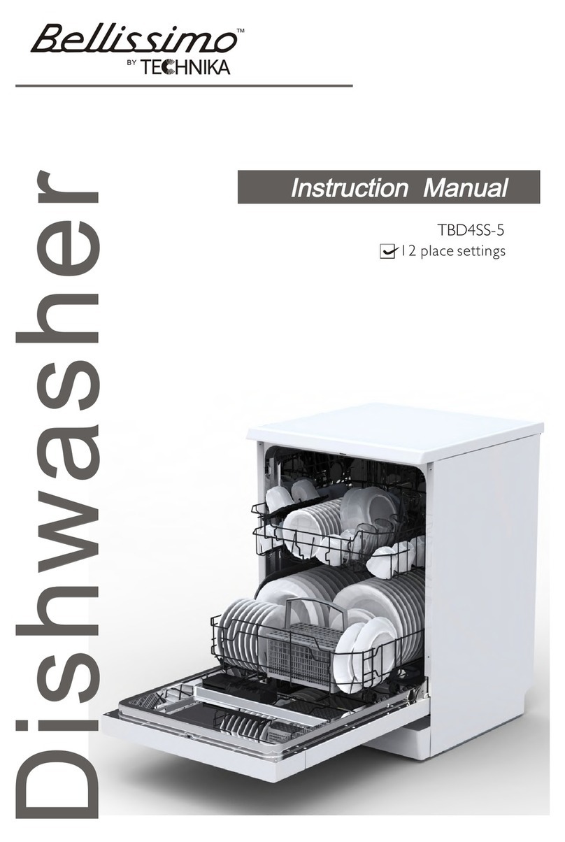Technika Bellissimo TBD4SS-5 Manuel utilisateur