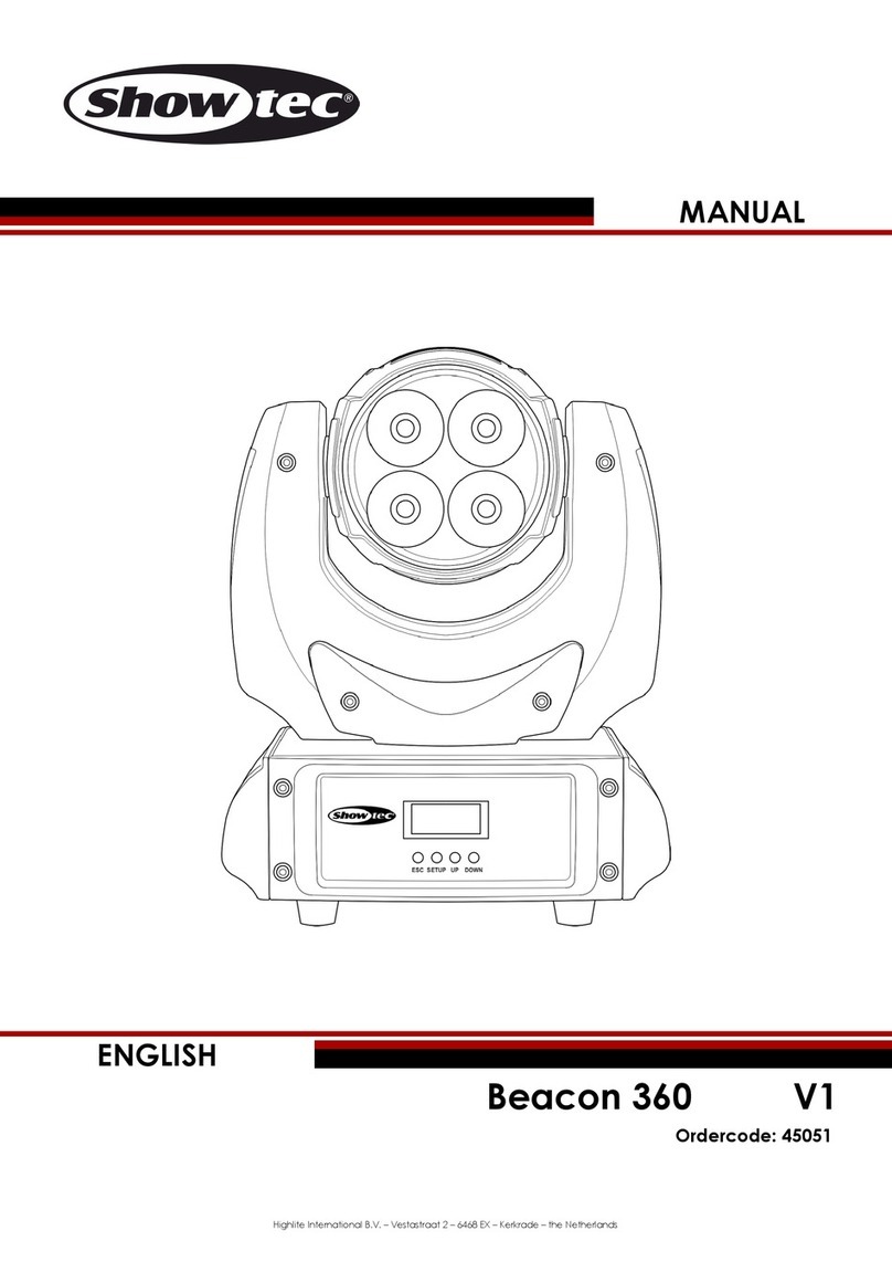 Show Tec Beacon 360 Manuel utilisateur