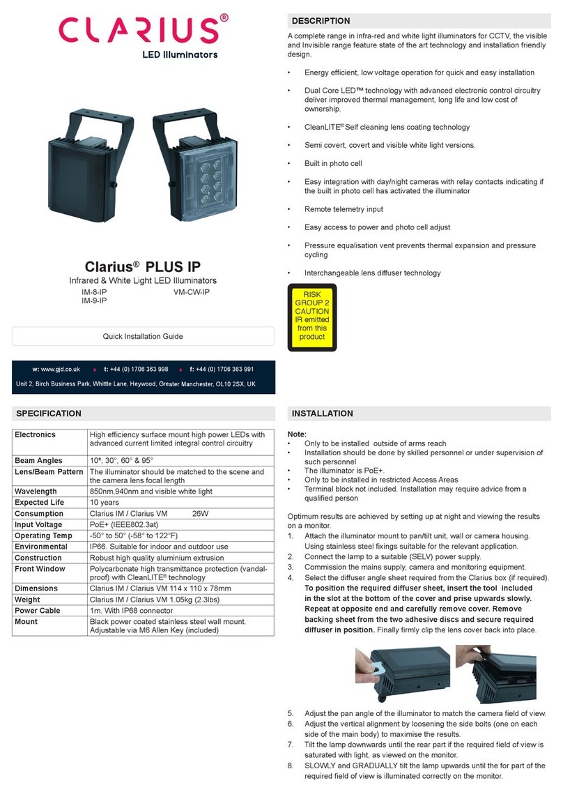 CLARIUS PLUS IP Manuel utilisateur