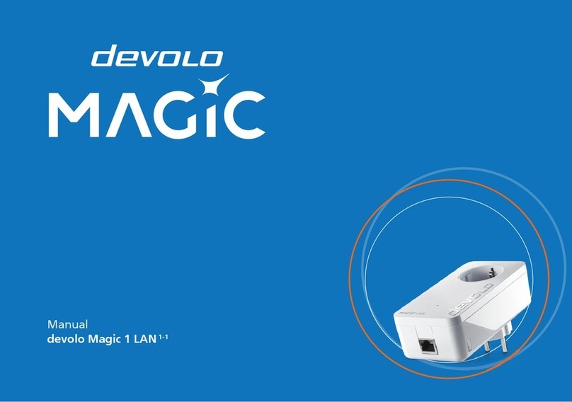 Devolo Magic 1 LAN1-1 Manuel utilisateur