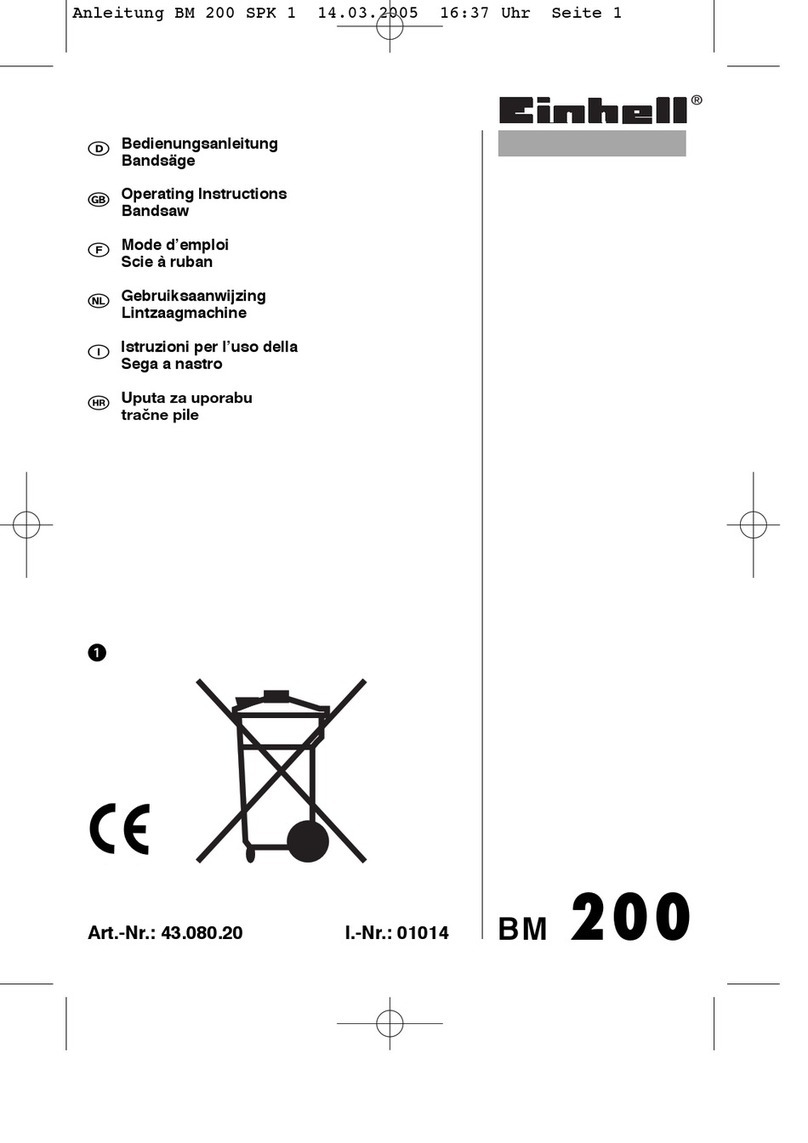 EINHELL 43.080.20 Manuel utilisateur