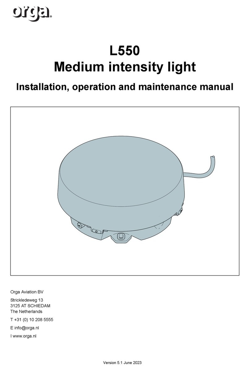 ORGA L550 Manuel utilisateur
