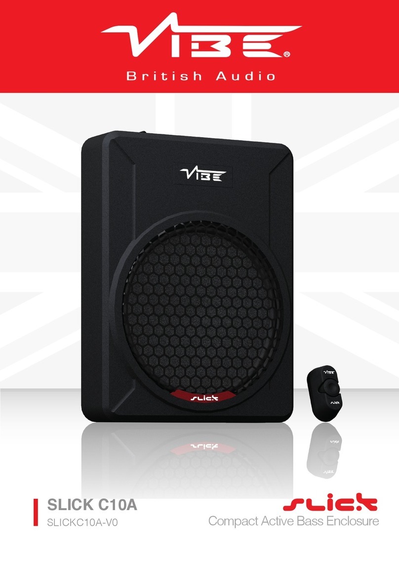 Vibe SLICK C10A Manuel utilisateur