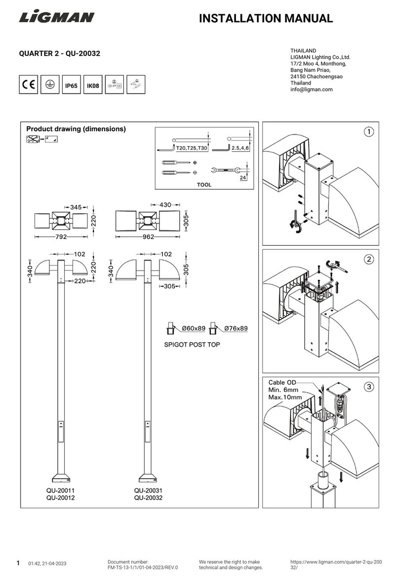LIGMAN QU-20032 Manuel utilisateur