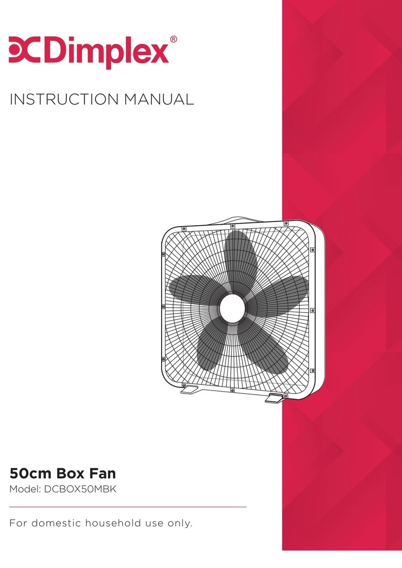 Dimplex DCBOX50MBK Manuel utilisateur