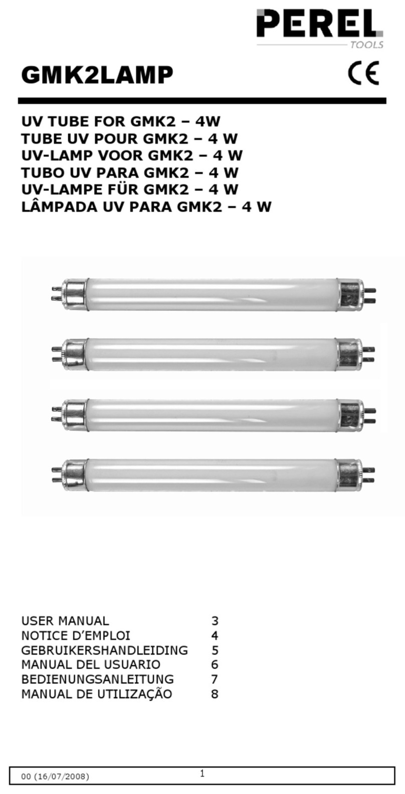 Perel GMK2LAMP Manuel utilisateur