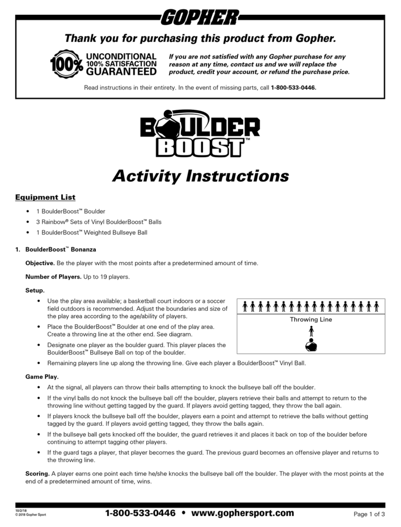 Gopher BoulderBoost Manuel utilisateur