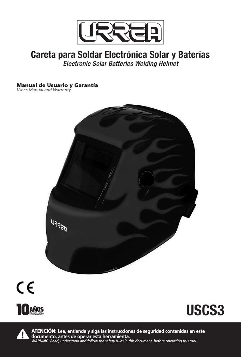 Urrea USCS3 Dimensions et guide d'installation