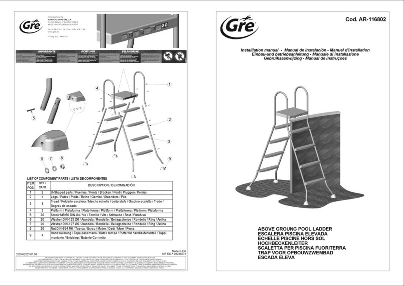 GRE AR-116802 Manuel utilisateur