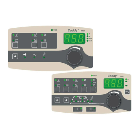ESAB Caddy TA33 Manuel utilisateur