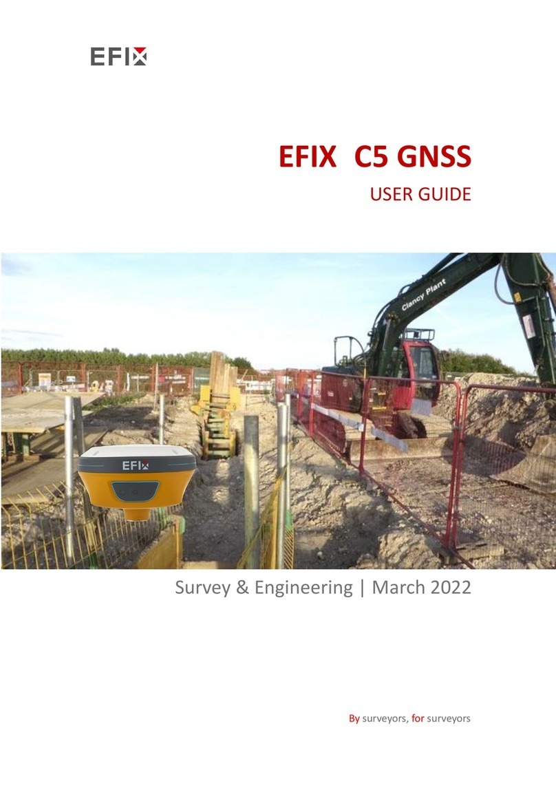 EFIX C5 GNSS Manuel utilisateur