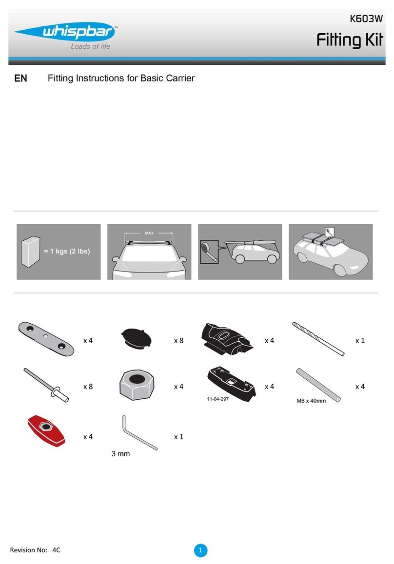 Whispbar K603W Manuel utilisateur