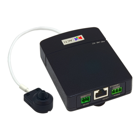 ACTi Q115 Manuel utilisateur