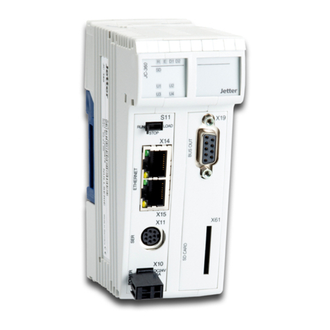 Jetter JC-360 Manuel utilisateur