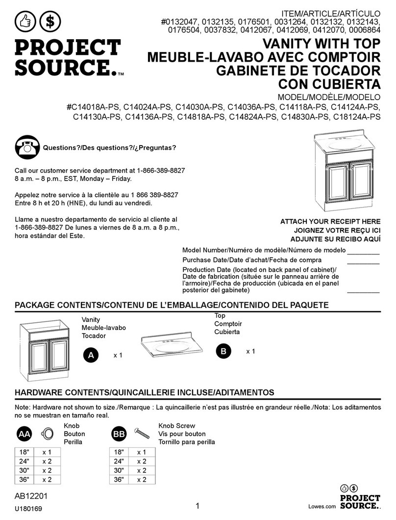 Project Source C14018A-PS Manuel utilisateur