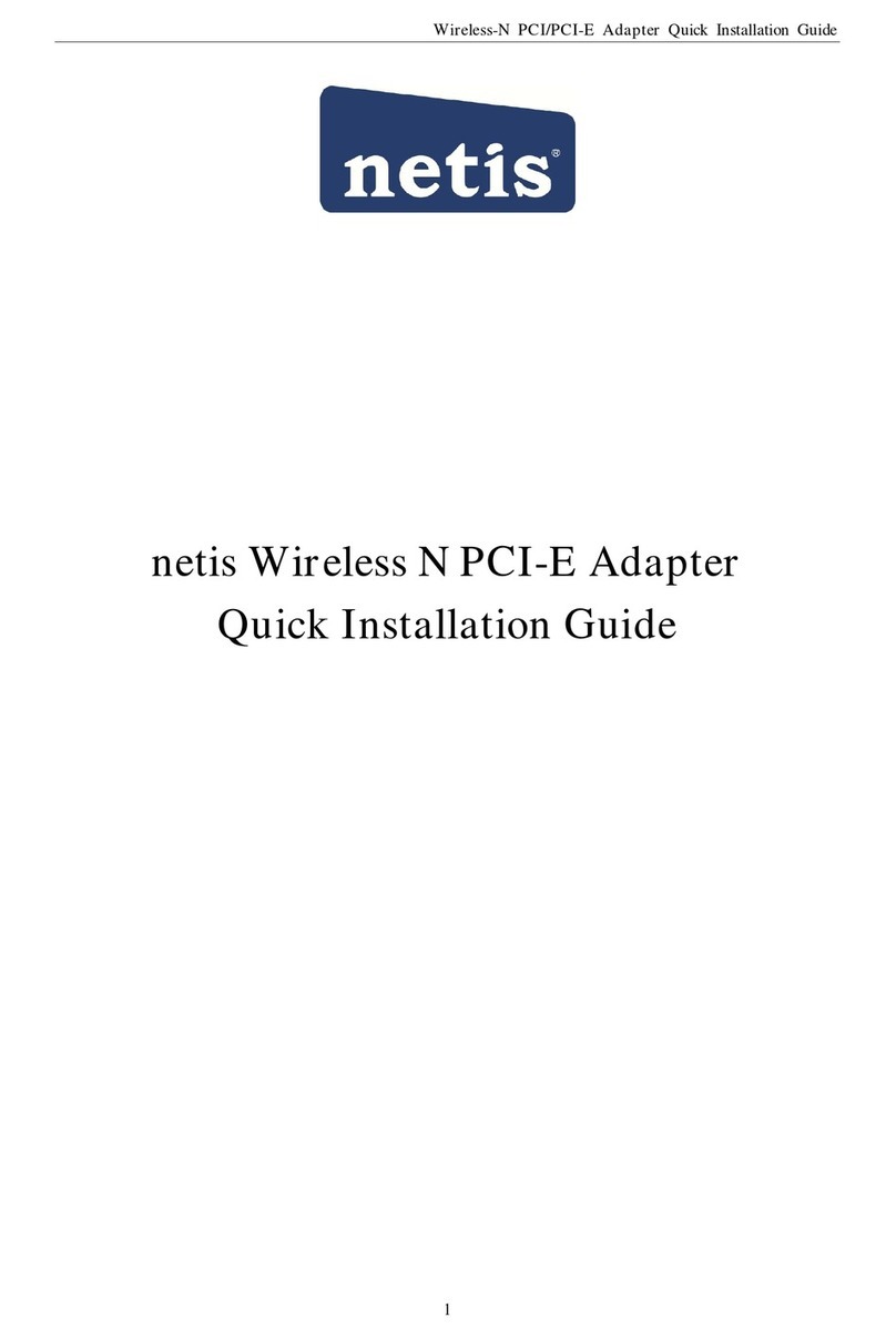 Netis WF-2113 Manuel utilisateur