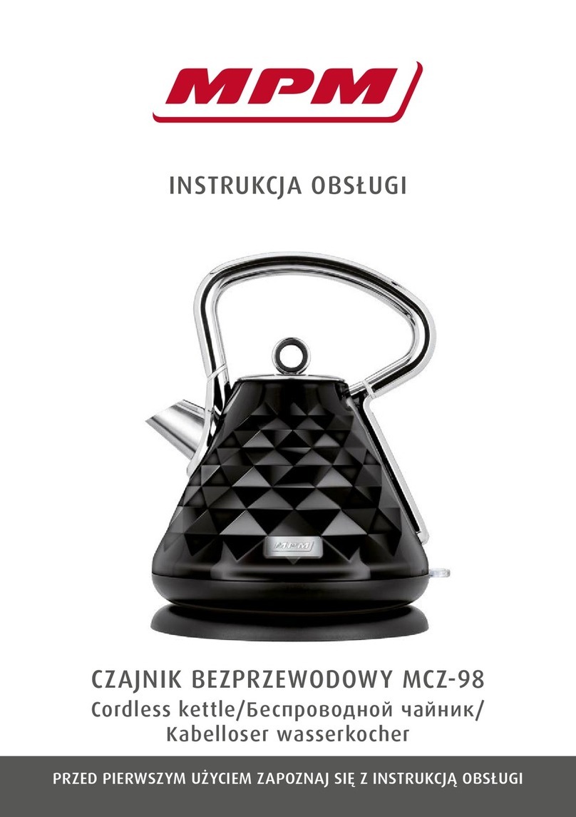 MPM MCZ-98 Manuel utilisateur