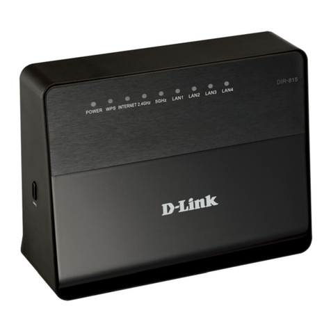 D-Link DIR-815 Manuel utilisateur