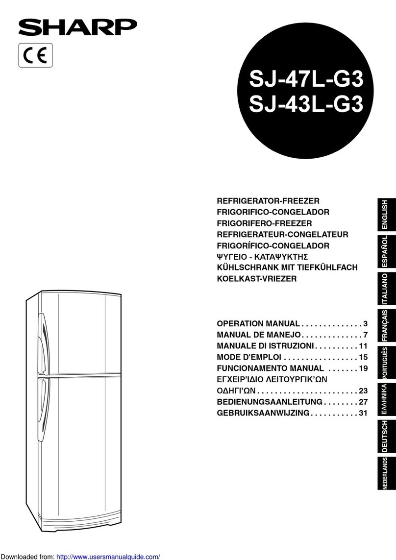 Sharp SJ-43L-G3 Manuel utilisateur