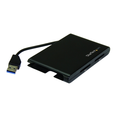 StarTech.com 2SD4FCRU3 Manuel utilisateur