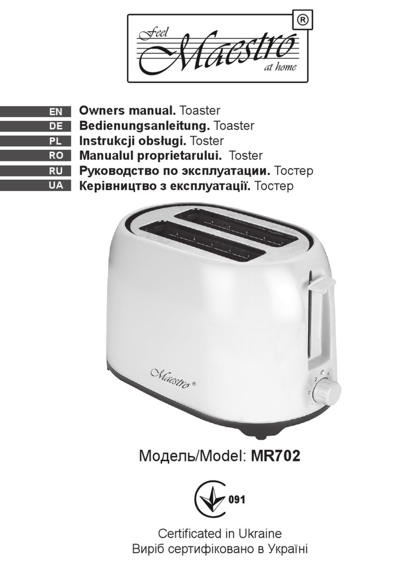 Maestro MR702 Manuel utilisateur