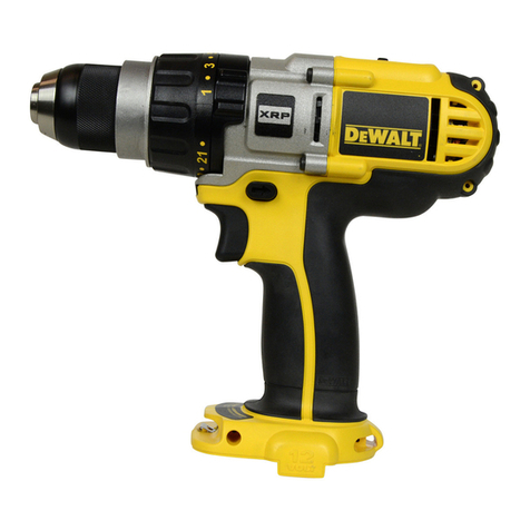 DeWalt DCD960 Manuel utilisateur