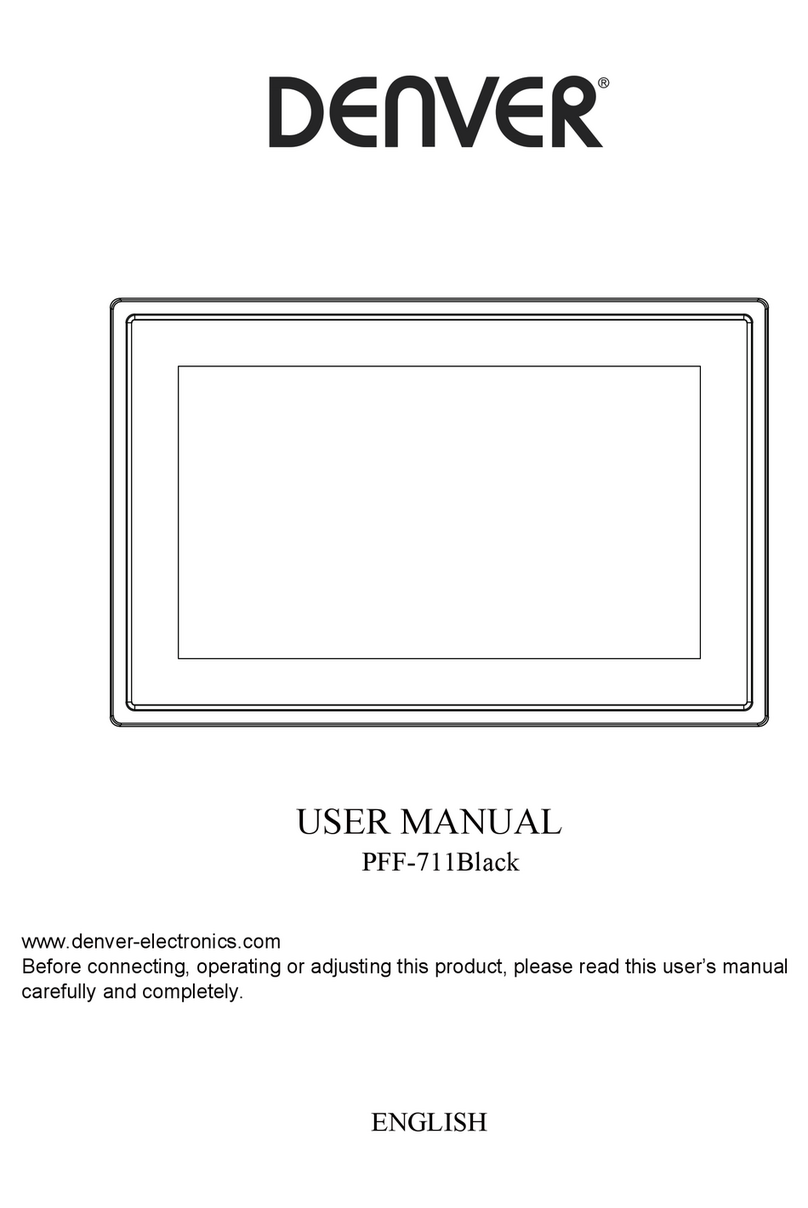 Denver Frameo PFF-711 Wit Manuel utilisateur Denver Frameo PFF-711 Wit Manuel utilisateur