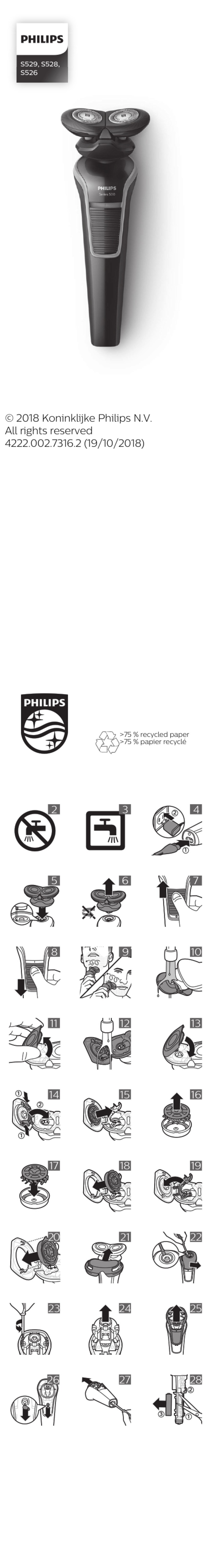 Philips S528 Manuel utilisateur Philips S528 Manuel utilisateur