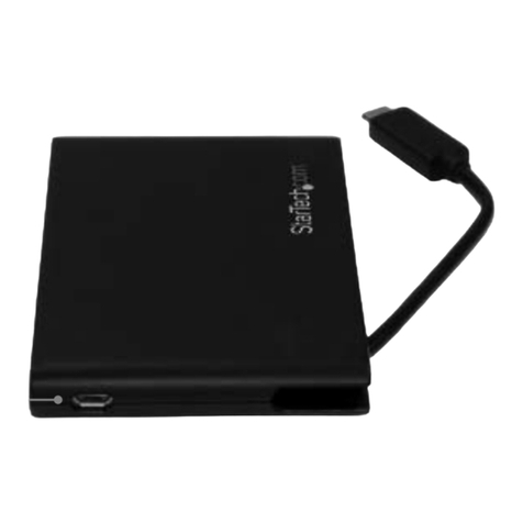 StarTech.com 2SD4FCRU3C Manuel utilisateur