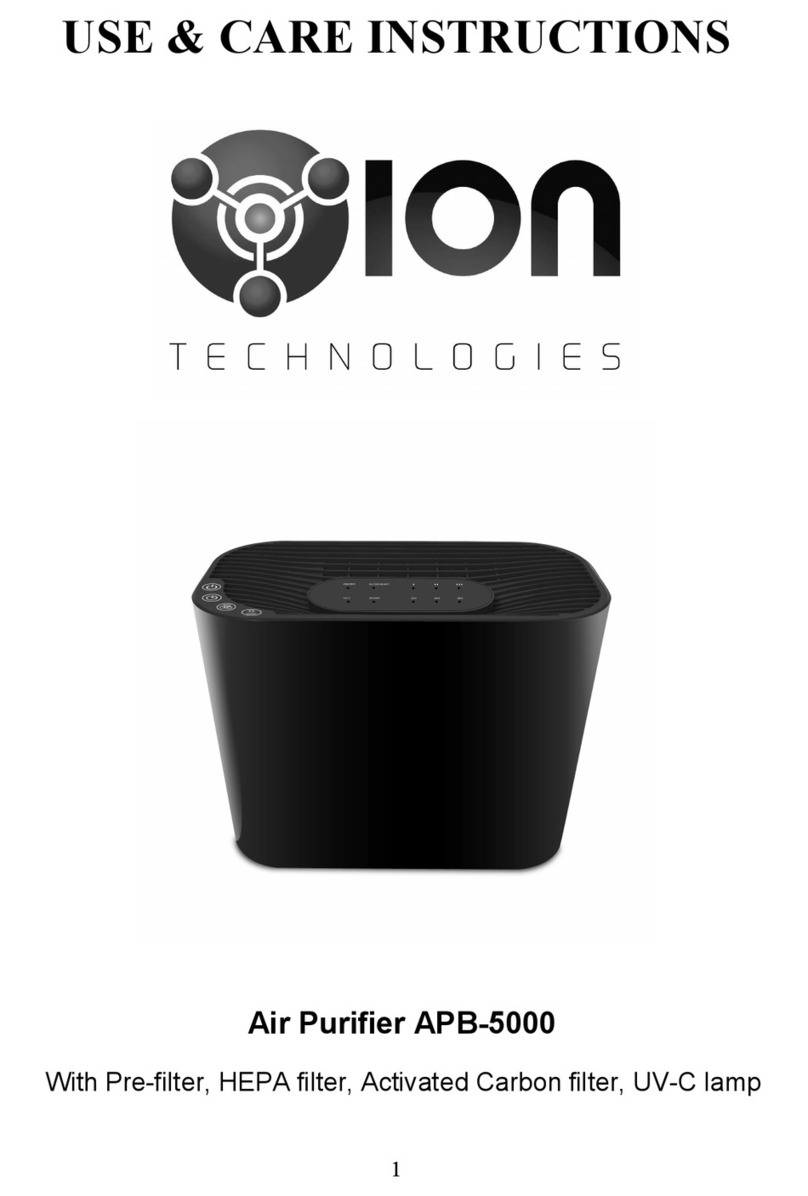 OION Technologies APB-5000 Guide de référence rapide