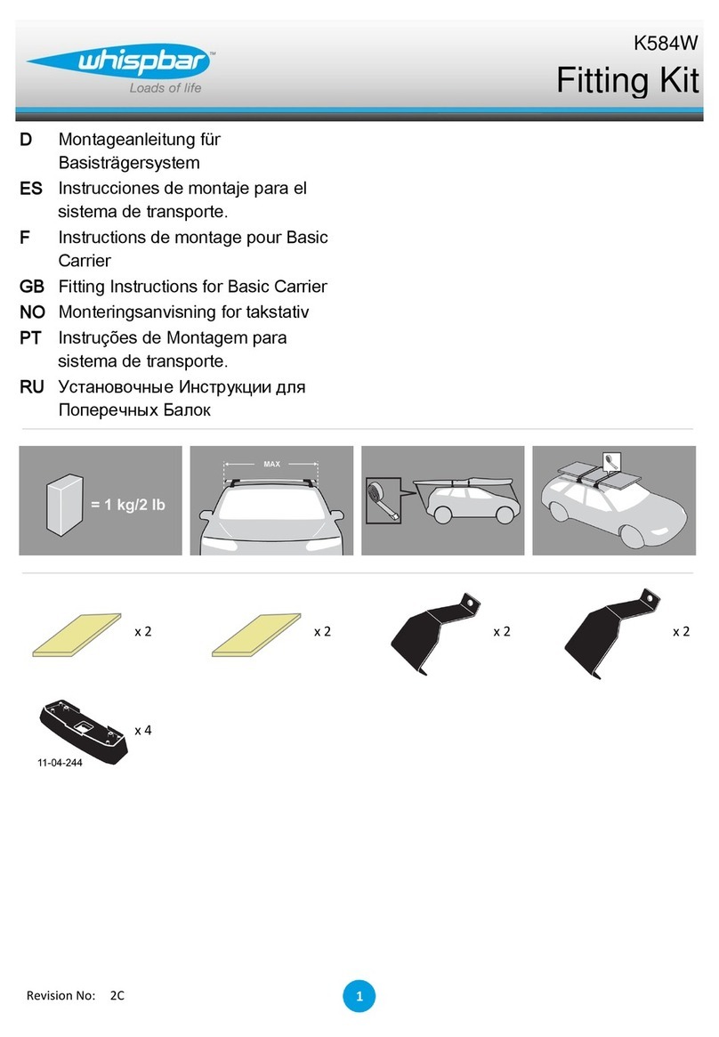 Whispbar K584W Manuel utilisateur