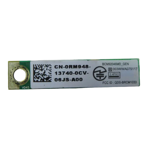 Broadcom BRCM1033 Manuel utilisateur